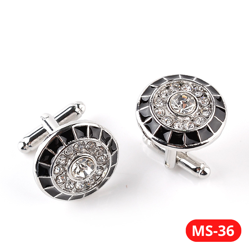 Cufflink Măng-set Nam thời trang lịch lãm, khuy cài tay áo sơ mi Nam phong cách chỉn chu, lịch sự