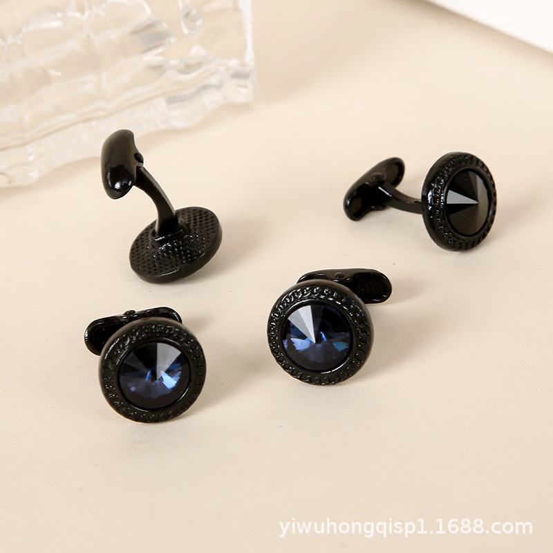 Cufflink Măng-set Nam thời trang lịch lãm, khuy cài tay áo sơ mi Nam phong cách chỉn chu, lịch sự