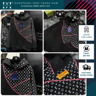 [Sẵn Hàng] Áo nỉ hoodie Lv Cao Cấp - Áo nỉ có mũ cho nam