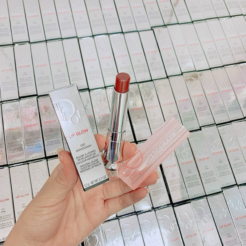 Son Dưỡng Dior Lip Glow Màu 8, 020, 004, 001, 012, 031, 015, 038, 039 Fullbox