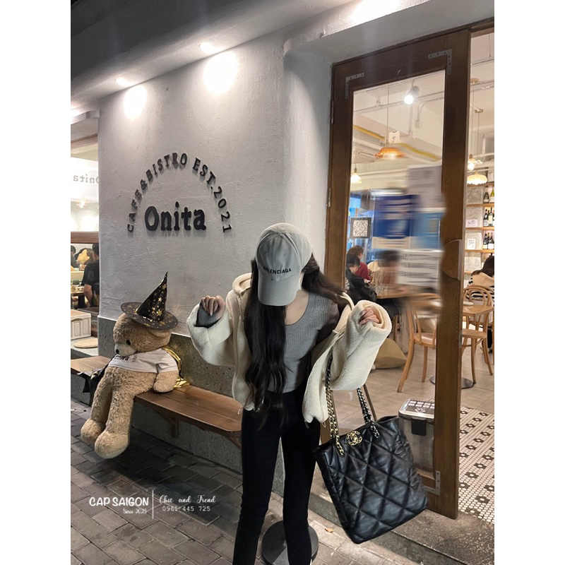 Mũ lưỡi trai CAPSAIGON thêu phom cứng cao cấp cam kết khômg gãy phom unisex nam nữ basic hàng chuẩn đẹp