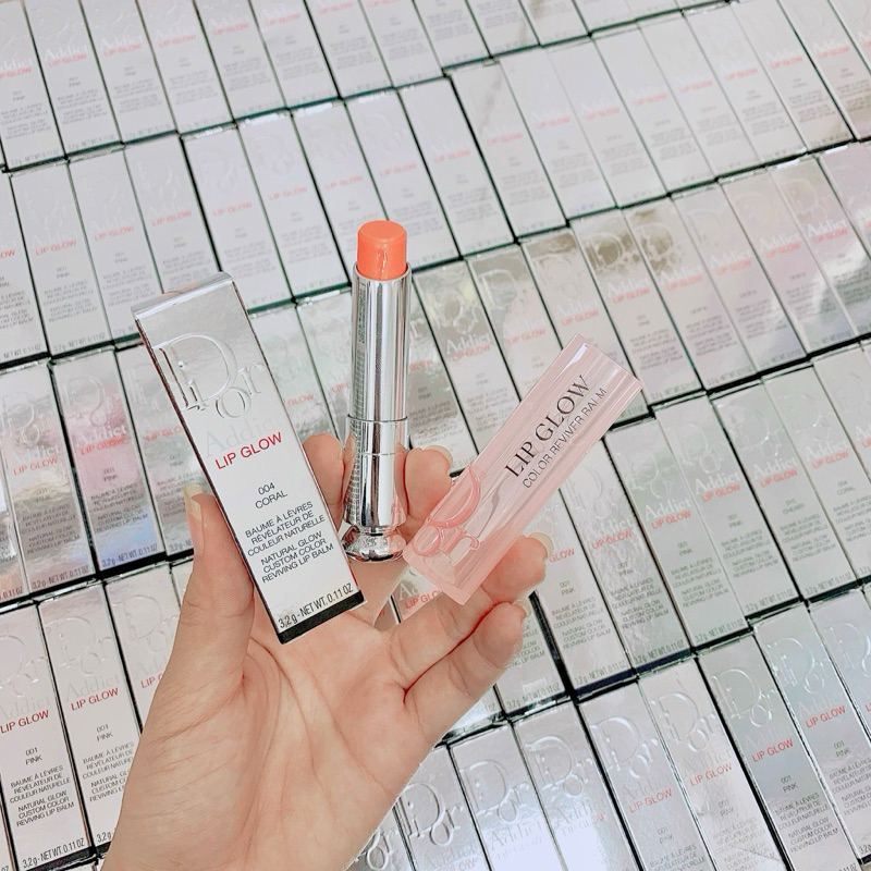 Son Dưỡng Dior Lip Glow Màu 8, 020, 004, 001, 012, 031, 015, 038, 039 Fullbox