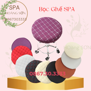Bọc ghế xoay spa 3 lớp loại đẹp | Bọc ghế múi xoay, ghế thường spa