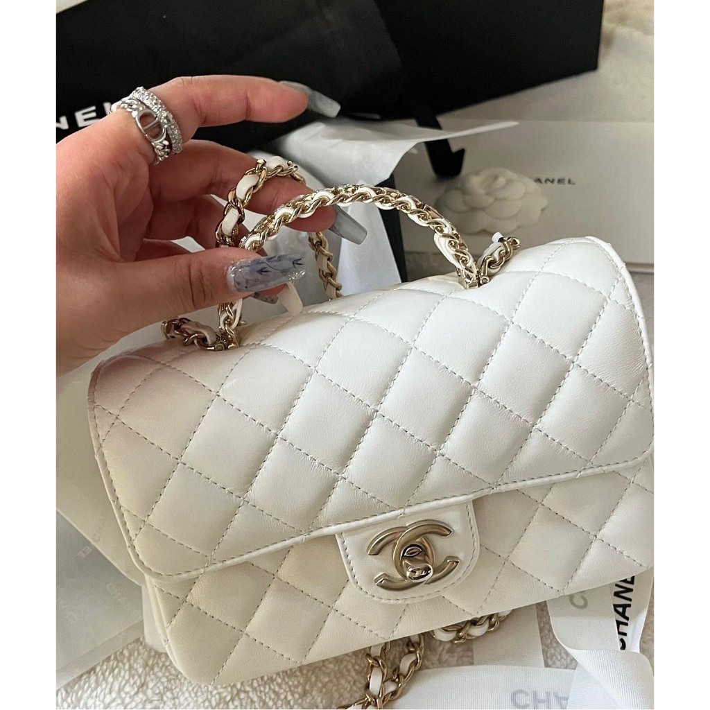 TÚI CHA NEO FLAP QUAI XÁCH GẮN ĐÁ SZ20