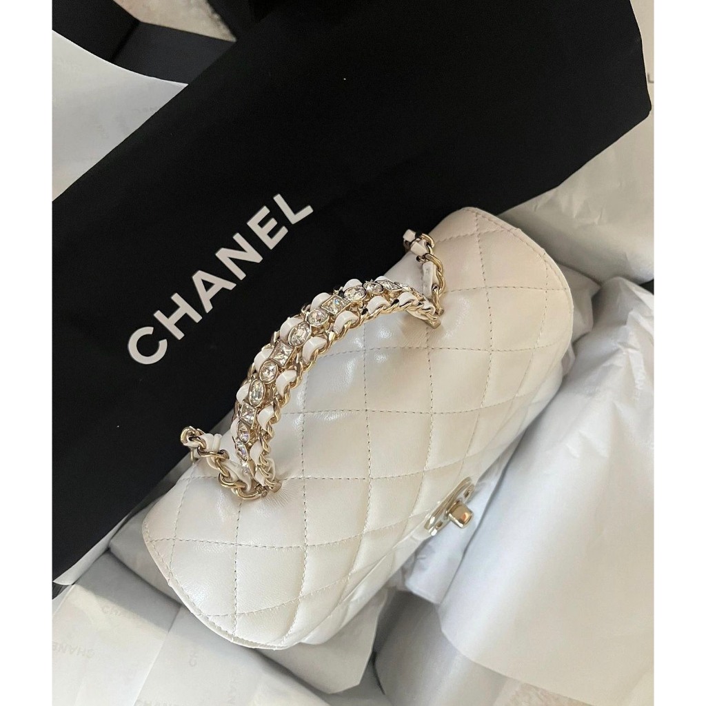 TÚI CHA NEO FLAP QUAI XÁCH GẮN ĐÁ SZ20