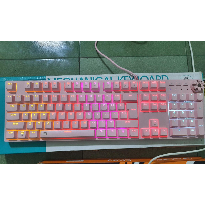 Bàn phím cơ Red Switch Gaming FD IK619 hàng likenew
