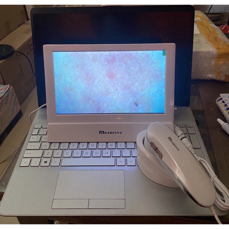 Máy soi da mini iPad Meiboyi mẫu mới 2024