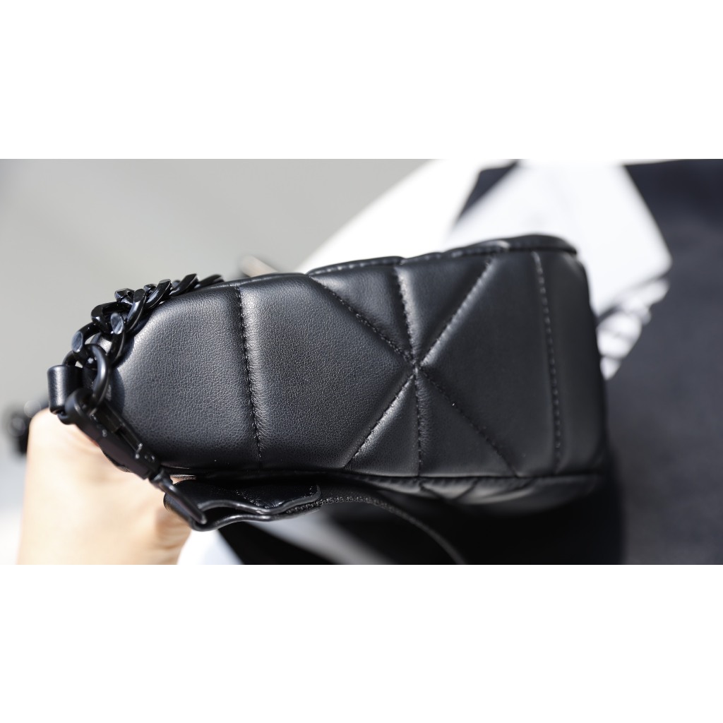 TÚI PRADA MULTI TAG ĐEN SZ25