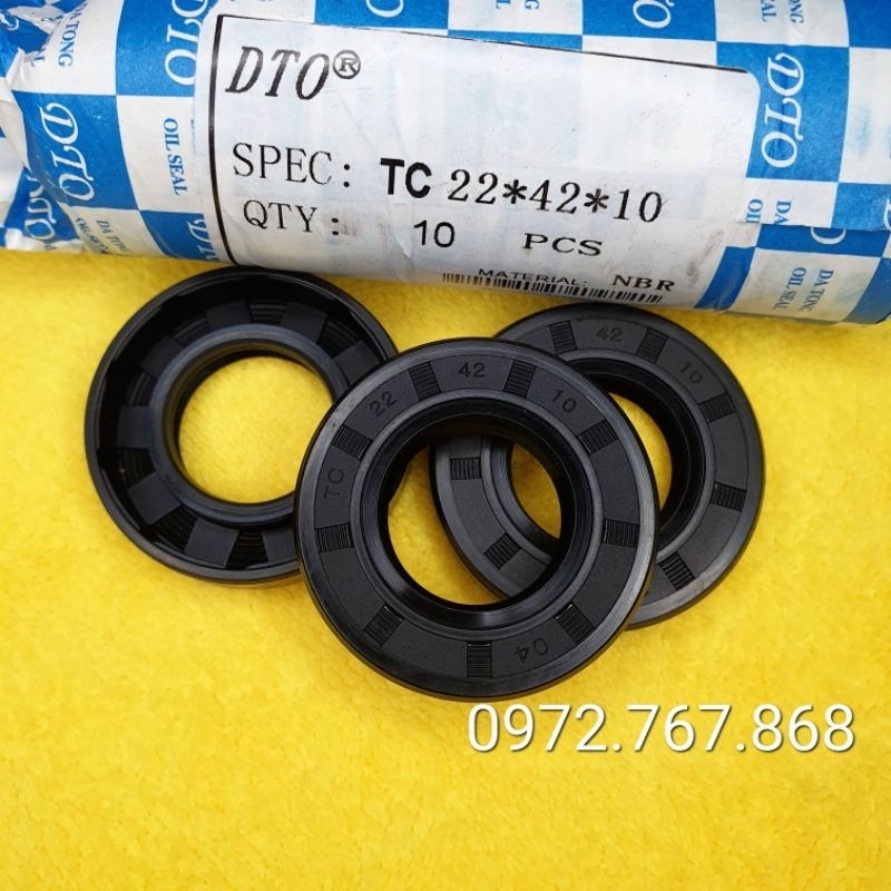 (5 Cái) Phớt chắn dầu 22*42*10