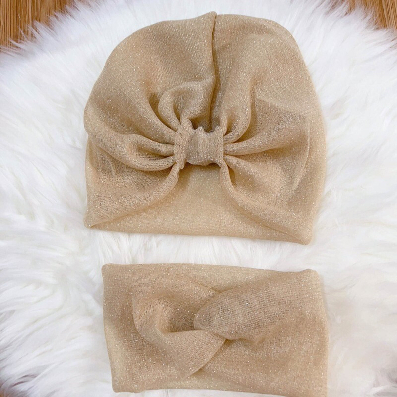 Mũ turban lưới siêu mềm, siêu nhẹ, co gian cực tốt thoáng cho bé dùng đi biển, đi chơi chụp hình siêu xinh