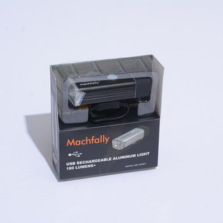 Đèn xe đạp Machfally sạc USB chống nước