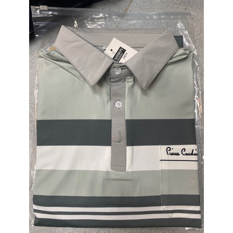 Áo thun nam trung niên cổ bẻ có size to