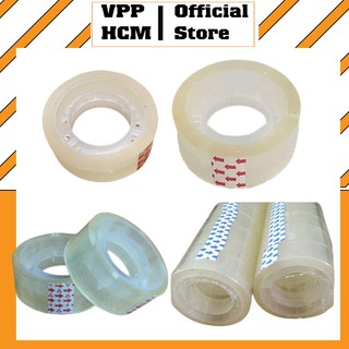 1 cuộn băng keo trong văn phòng 2f, băng keo trong nhỏ
