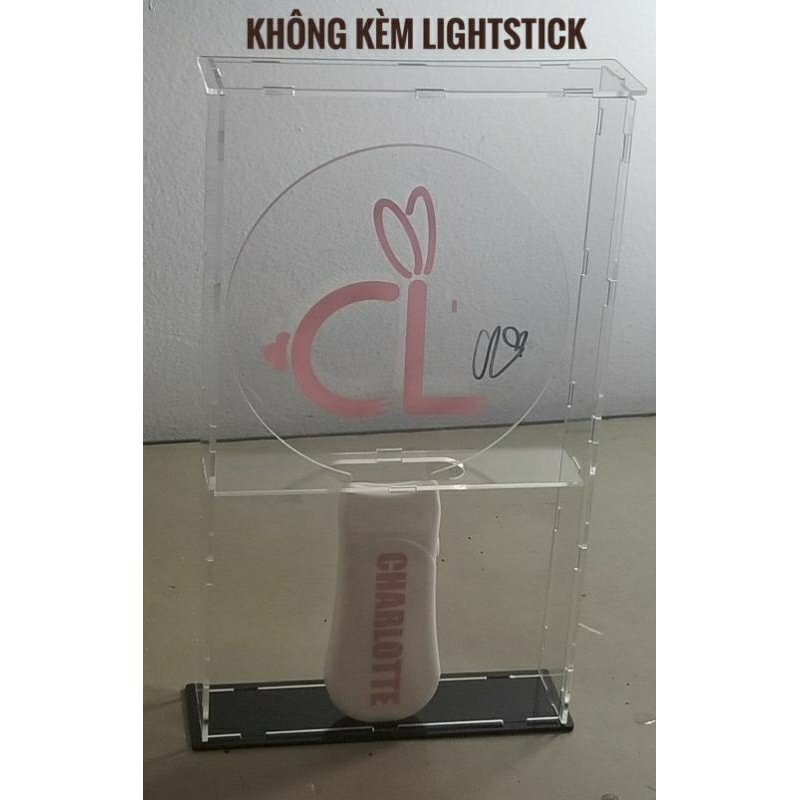 Hộp trưng bày Lightstick - Thái, Philippines, Trung - Không kèm Lightstick, không kèm đá màu