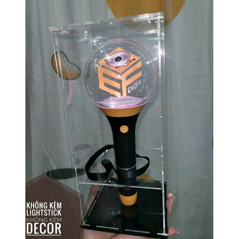 Hộp trưng bày Lightstick - Thái, Philippines, Trung - Không kèm Lightstick, không kèm đá màu