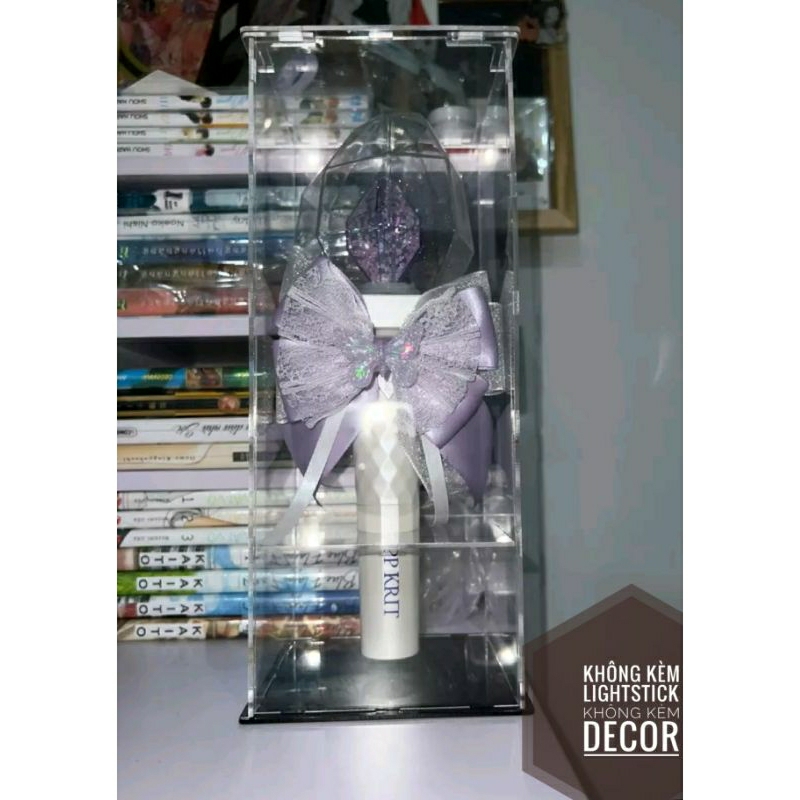 Hộp trưng bày Lightstick - Thái, Philippines, Trung - Không kèm Lightstick, không kèm đá màu
