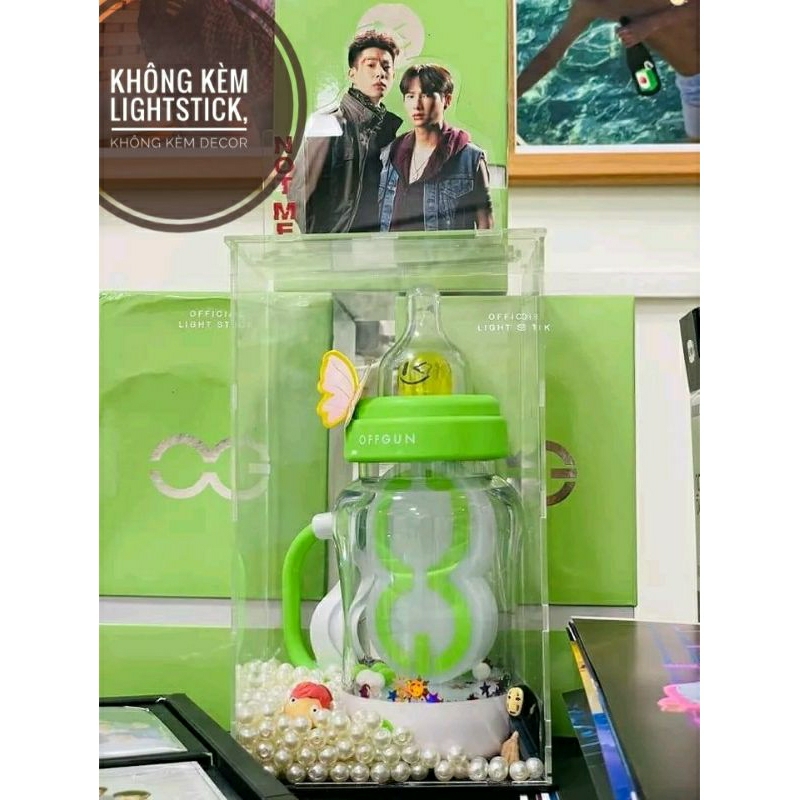 Hộp trưng bày Lightstick - Thái, Philippines, Trung - Không kèm Lightstick, không kèm đá màu