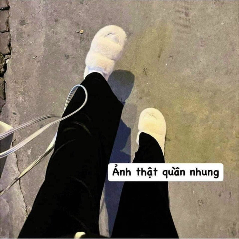 Maihuong⚡️QUẦN NHUNG SUÔNG CẠP CHUN CHO NỮ