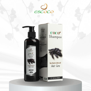 Dầu gội Bưởi Bồ Kết Thiên Nhiên Escoco Dưỡng tóc óng ả Mềm mượt & kháng khuẩn