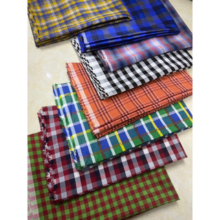 Vải sơ mi caro chất liệu cotton thoáng mát không nhăn vải áo sơ mi thời trang công sở