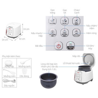 nồi cơm điện tử Tefal