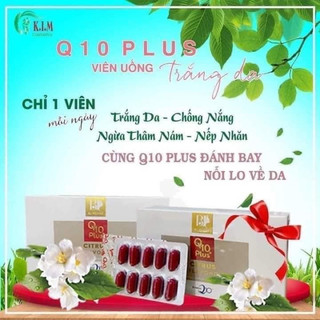 Viên uống trắng da Q10 Plus mờ nám tàn nhang