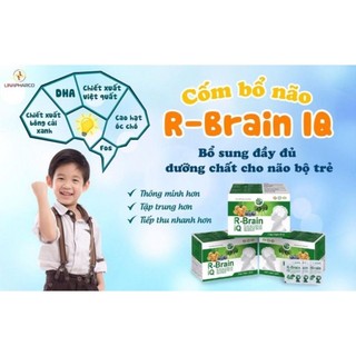 Cốm Bổ Não Cho Bé R- Brain IQ ( Hộp 20 gói)