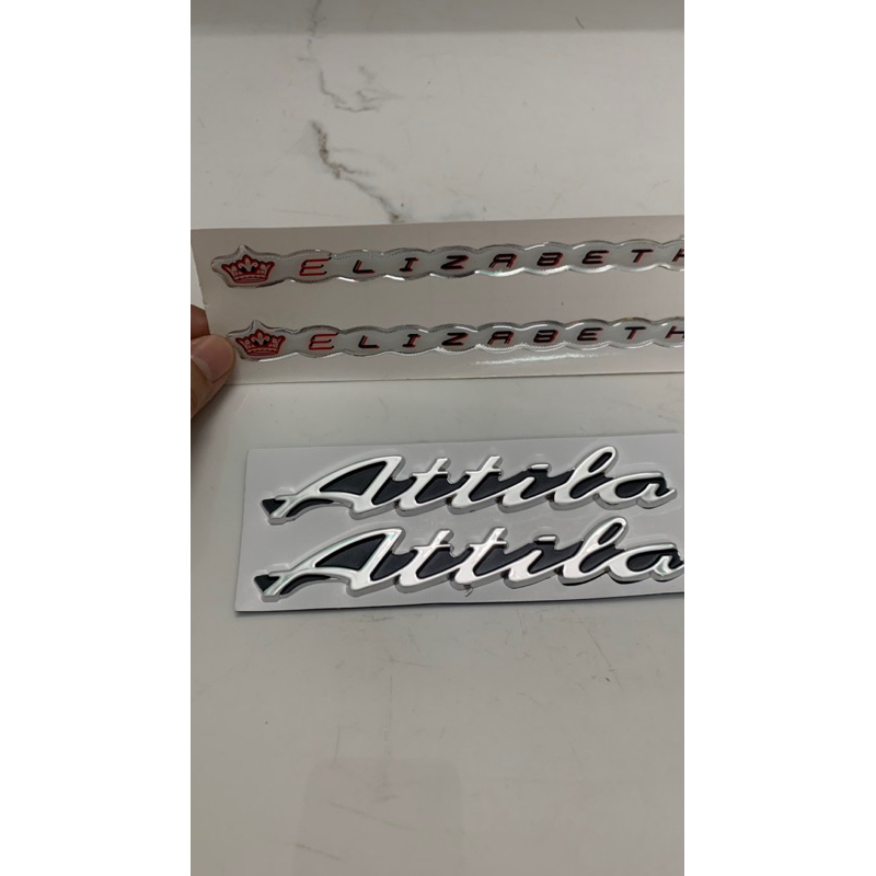 Bộ tem xe Attila ELIZABET nhập khẩu Thái Lan chính hãng danh riêng cho dòng xe này