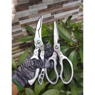 Combo 2 kéo cắt thực phẩm và kéo cắt gà vịt