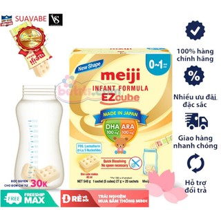 [Mẫu mới 2023 - 20 thanh] Sữa Meiji INFANT Nhập Khẩu Chính Hãng hộp giấy 540g