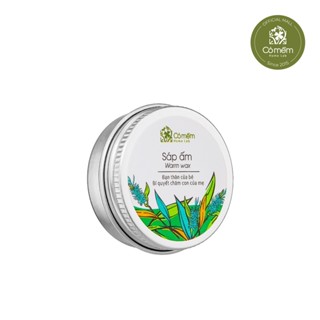  Sáp Giữ Ấm Cho Bé Khi Nằm Lâu Trong Phòng Điều Hòa Tránh Cảm Giảm Ho Ngừa Ngạt Mũi Từ Tinh Dầu Tràm An Toàn Cỏ Mềm 10g 