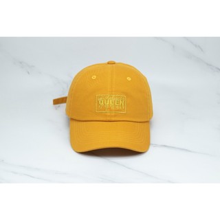 Nón top level ballcap. màu vàng nghệ, logo thêu chữ melanin queen