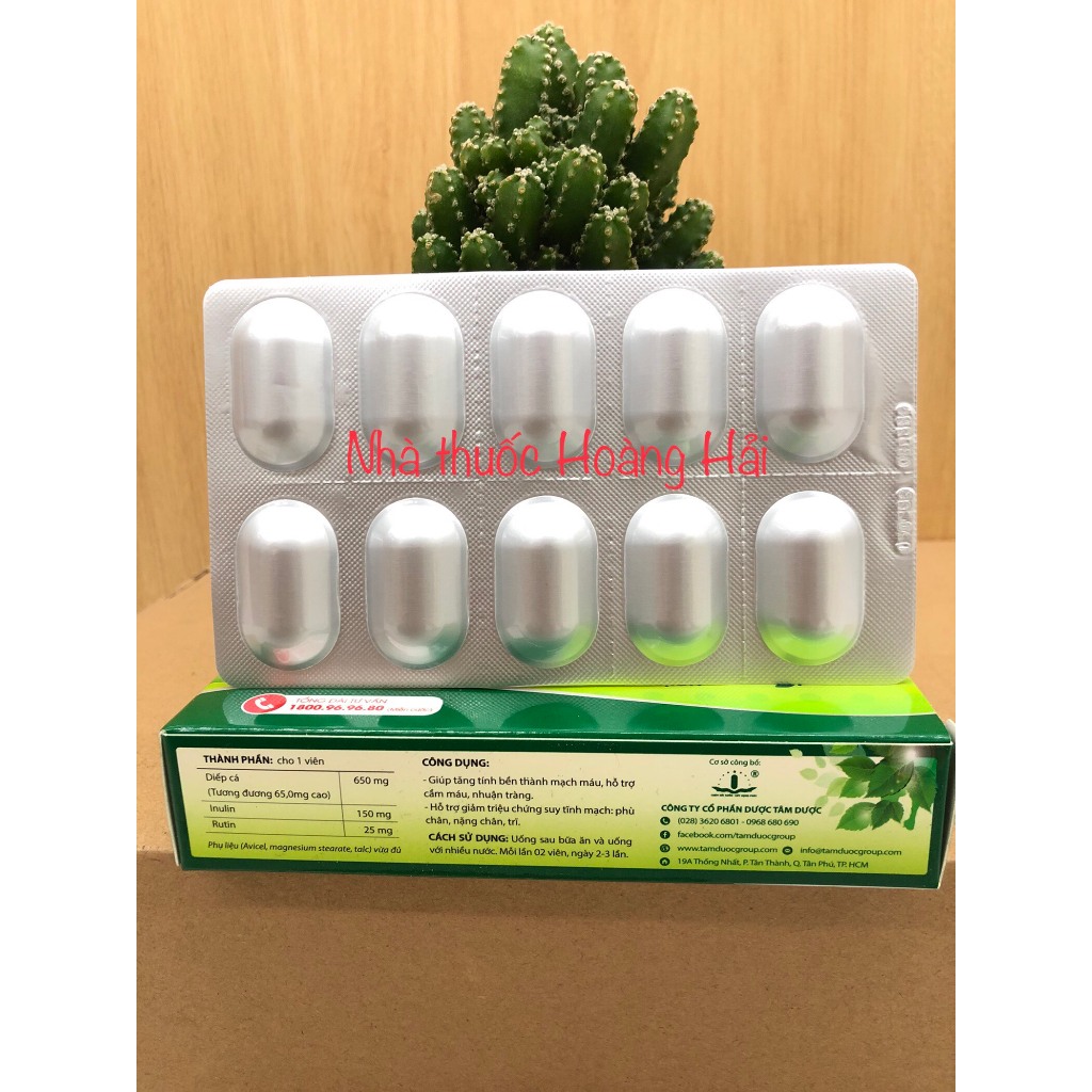 VIÊN GIẤP CÁ TRISUTA Hộp 30v