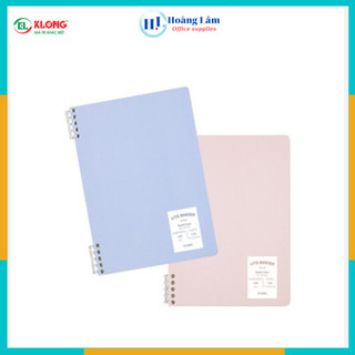  Vở Dash Caro kẹp còng nhựa 2 đầu B5 120 trang 100 76; MS: 809 