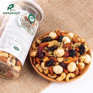 500GR GRANOLA - NGŨ CỐC HẠT VỊ TRUYỀN THỐNG TÚI ZIP
