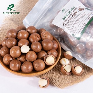 500GRAM HẠT MACCA NỨT VỎ SIZE VIP ĐÓNG TÚI ZIP