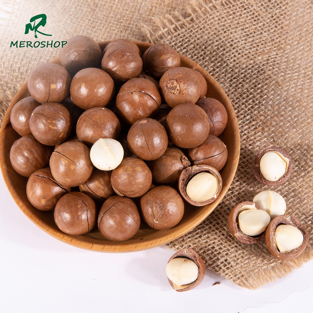 500GRAM HẠT MACCA NỨT VỎ SIZE VIP ĐÓNG TÚI ZIP