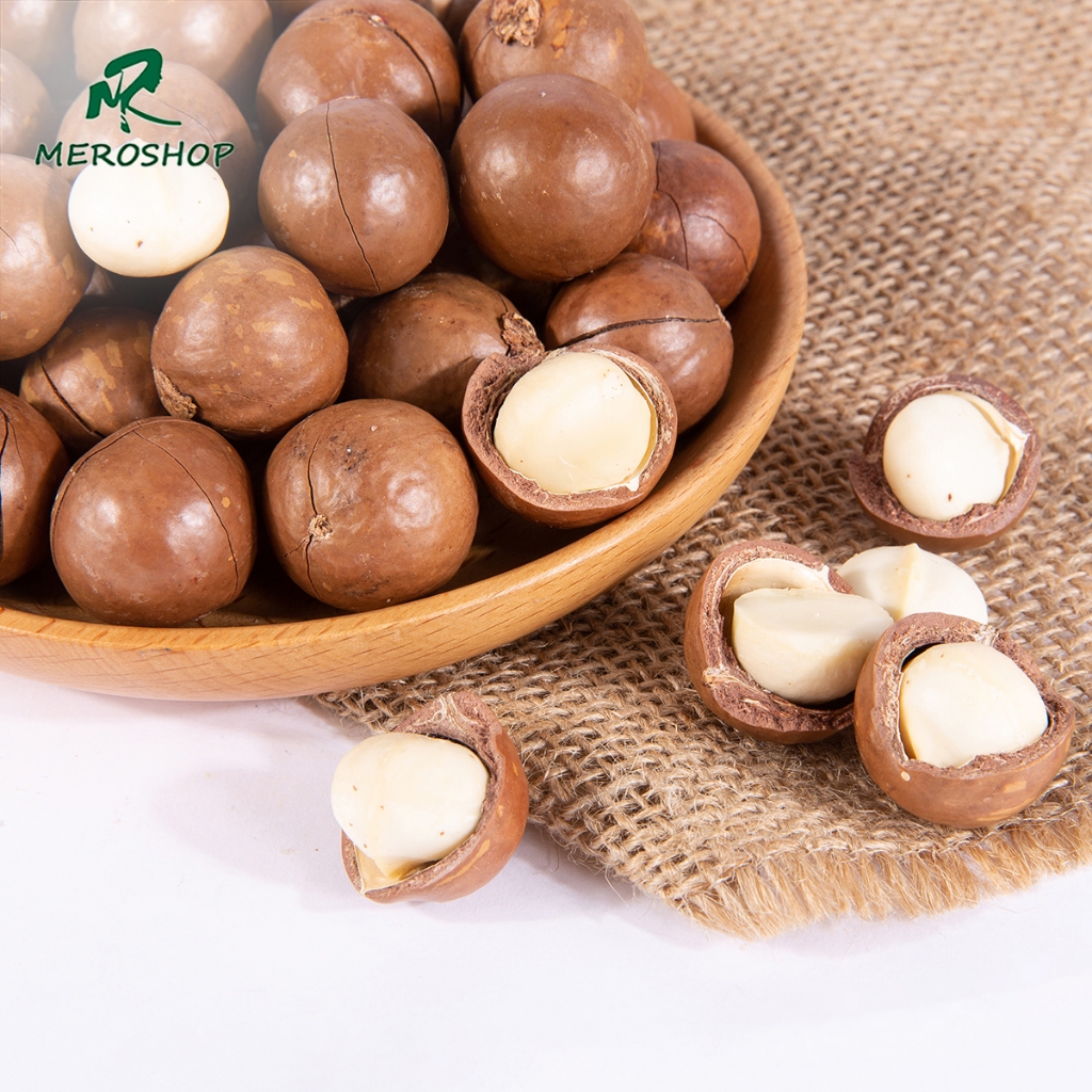 500GRAM HẠT MACCA NỨT VỎ SIZE VIP ĐÓNG TÚI ZIP