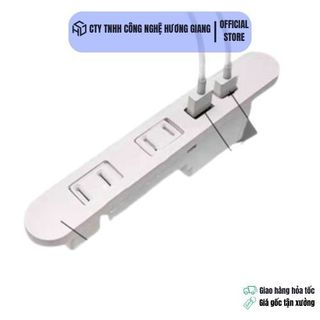 Ổ cắm dẹp 220v tích hợp sac 2 cổng usb