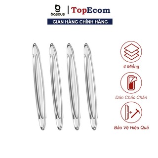 Đệm Cao Su Gắn Cửa Xe Hơi Chống Trầy Miếng Dán Cánh Cửa Xe Baseus Bộ 4 Cái Trong Suốt ( Cao 11,8cm Rộng 1.5cm) - TopEcom