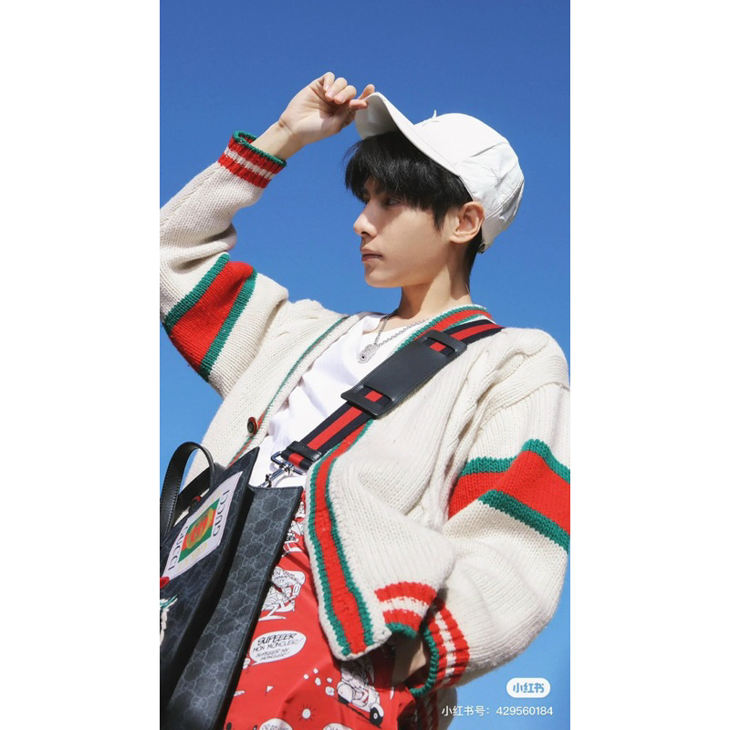 Áo Cardigan - Gucci - GC Line Classic len kệt kim newSS23