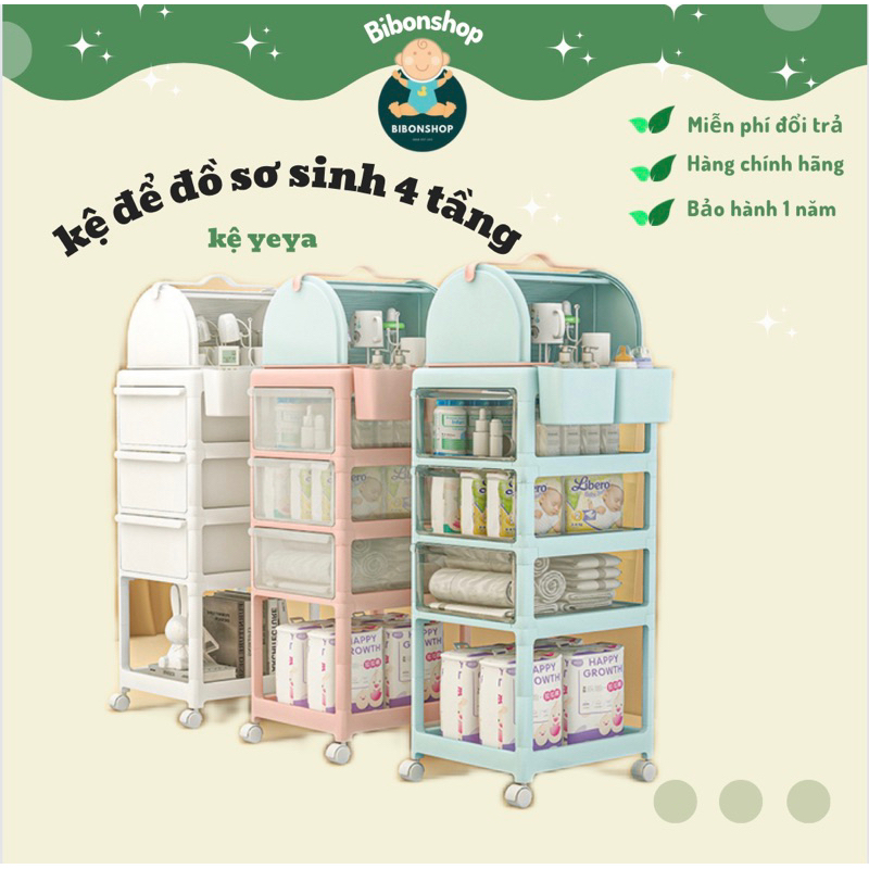 Kệ đựng đồ sơ sinh yeya siêu đẹp