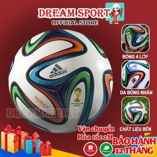 Quả bóng đá wc14 Brazil Size 5, bóng đá đúc mẫu mới nhất + Tặng kim bơm, túi lưới Bảo Hành Da 12 Tháng