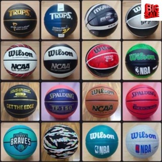 [QUÀ TẶNG TÚI ĐỤNG GIÀY, DÉP ĐA NĂNG MỚI] Quả Bóng Rổ Cao Su, Da Chính Hãng PVC Số 5 6 7 Thi Đấu Sân Bóng Rổ Ngoài Trời