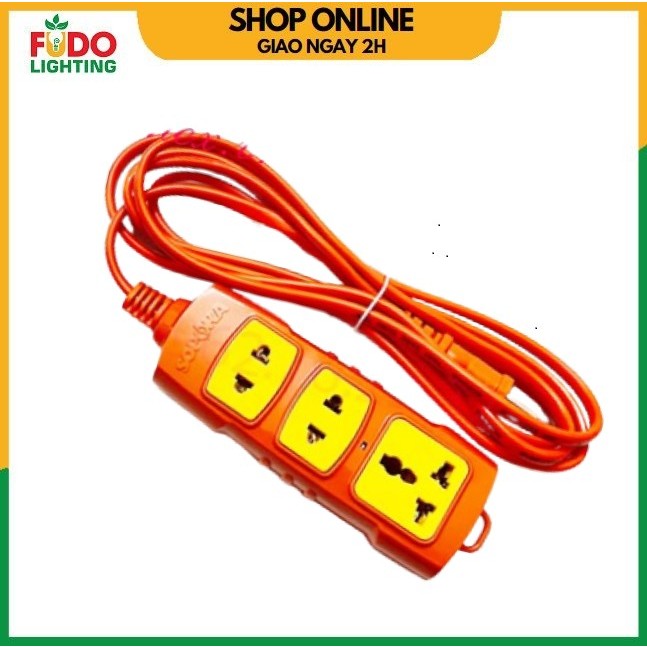 Ổ cắm siêu chịu tải Sopoka T10-3000W loại 3m/ 5m/ 10m công suất lớn