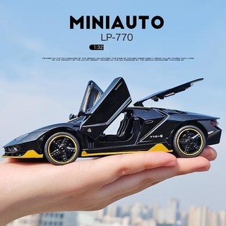 Mô hình xe ô tô hợp kim Miniauto LP770-4 bằng kim loại tỷ lệ 1:32 có đế trưng bày