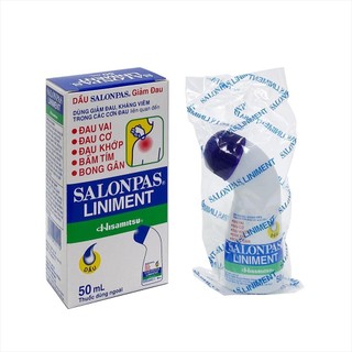 Dầu bôi lăn Salonpas Liniment chai 50ml