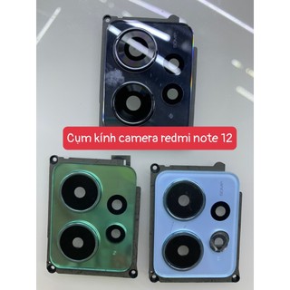 Cụm kính camera điện thoại xiaomi redmi note 12 zin