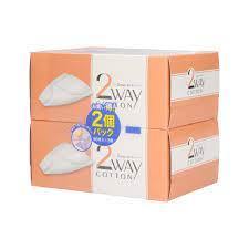 ⚠️FREESHIP⚠️ Set 2 Bông Tẩy Trang Cotton 2Way Nhật Bản