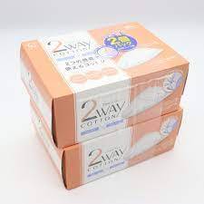 ⚠️FREESHIP⚠️ Set 2 Bông Tẩy Trang Cotton 2Way Nhật Bản